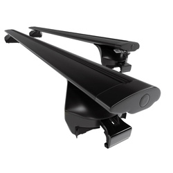 Aluminium roof rack for Mazda CX-5 SUV (2017-....) - black - Amos - Boss - Dynamic - flush rail roofs