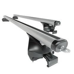 Aluminium roof rack for Seat Leon ST mk IV Sportstourer (2020-....) - silver - Amos - Boss - Aero - flush rail roofs