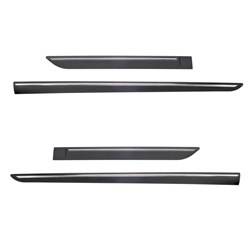 Black side door protector strips for Honda CR-V V SUV (2018-2023) - Rider