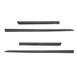 Black side door protector strips for Honda HR-V SUV (2015-2021) - (długość listew: 958mm; 644mm) - Rider