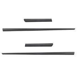 Black side door protector strips for Kia ProCeed Hatchback (2007-2011) - (długość listew: 1185mm; 468mm) - Rider