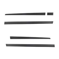 Black side door protector strips for Mercedes-Benz V Class W447 Van (2014-....) - Rider