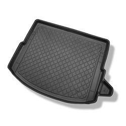 Boot mat for Land Rover Discovery Sport L550 SUV (01.2015-....) - Aristar - Guardliner - 5/7 seats; 3rd row lowered; also for models with luggage rails; removable right flap; also for Plug-in hybrid