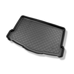 Boot mat for Nissan Qashqai II J11 Crossover (02.2014-05.2021) - Aristar - Guardliner - lower boot with a spare space saver wheel (double floor removed from the boot)