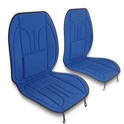 Contour car seat protector - Auto-Dekor - Akcent 1+1 (blue)