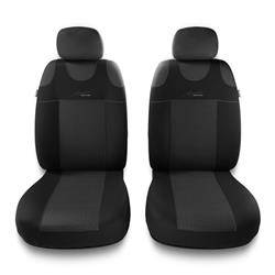 T-shirt seat covers for Audi A4 B5, B6, B7, B8, B9 (1995-....) - Auto-Dekor - Stylus 1+1 - P-3