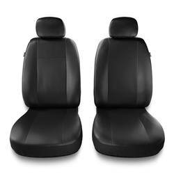 Universal fit car front seat covers for Citroen C5 I, II (2000-2017) - Auto-Dekor - Comfort 1+1 - black