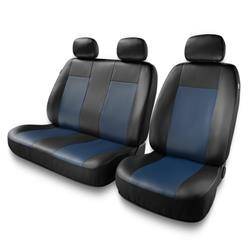 Universal fit car seat covers for Iveco Daily II, III, IV, V, VI (1990-2019) - Auto-Dekor - Comfort 2+1 - blue