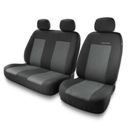 Universal fit car seat covers for Mercedes-Benz Citan W415, W420 (2012-....) - Auto-Dekor - Elegance 2+1 - P-2