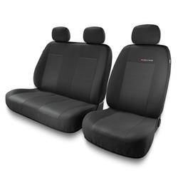 Universal fit car seat covers for Mercedes-Benz Vito (2014-2019) - Auto-Dekor - Elegance 2+1 - P-3