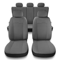 Universal fit car seat covers for Nissan Juke (2010-2019) - Auto-Dekor - Prestige - grey