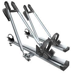 2x Bike roof rack, Bike carrier with a key lock and an aluminium bar - TOUR - Amos