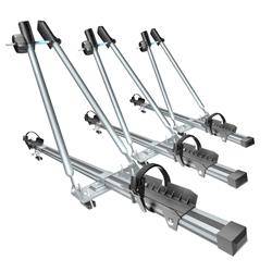 3x Bike roof rack, Bike carrier with a key lock and an aluminium bar - Amos