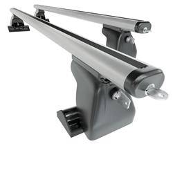 Aluminium roof rack for Renault Trafic Van (2007-2014) - silver - Amos - Vivaro - Aero - attachment points