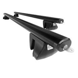 Aluminium roof rack for Volkswagen T-ROC SUV (2018-....) - black - Amos - Alfa - Aero - rail roofs