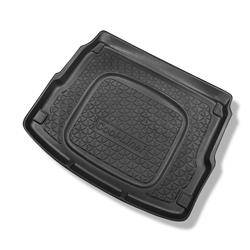 Boot mat for Audi A8 D4 Saloon (01.2010-09.2013) - Aristar - Cool liner - standard and long version; with a spare space saver wheel / repair kit; also for Quattro versions