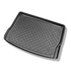 Boot mat for Kia Niro Crossover (08.2016-05.2022) - Aristar - Guardliner - with/without a subwoofer; upper boot (with a storage compartment); removable right flap in models with PHEV (Hybrid) batteries