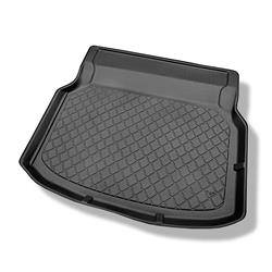 Boot mat for Mercedes-Benz C Class W204 Saloon (04.2007-02.2014) - Aristar - Guardliner - rear seats folding; without a left flap