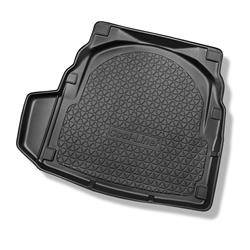 Boot mat for Mercedes-Benz E Class W212 Saloon (03.2009-03.2016) - Aristar - Cool liner - with a left flap (can be cut off if necessary); flat boot surface