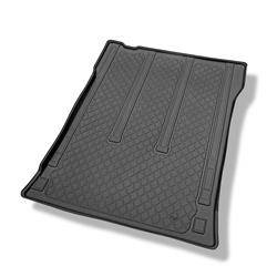 Boot mat for Mercedes-Benz Vito W447 Tourer (10.2014-....) - Aristar - Guardliner - behind the 2nd row seats (3rd row seats in the car or removed); long version (wheelbase 3,200 mm; car length 5,140 mm)