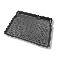 Boot mat for Vauxhall Crossland X SUV (06.2017-....) - Aristar - Cool liner - lower boot prepared for a variable boot floor; under / without a variable boot floor (Flex Floor)