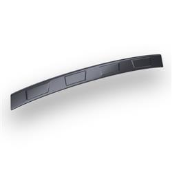 Steel rear bumper trim for Citroen Jumpy III Van (5 doors) - (2016-....) - Croni - 4 Trapezium pattern - black (carbon film)