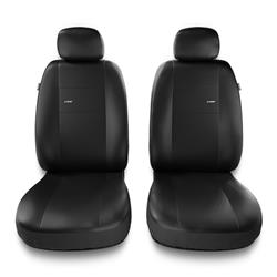 Universal fit car front seat covers for Nissan Maxima IV, V, VI (1995-2009) - Auto-Dekor - X-Line 1+1 - black