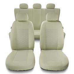 Universal fit car seat covers for Alfa Romeo Giulietta (2010-2020) - Auto-Dekor - Modern - MP-3 (beige)