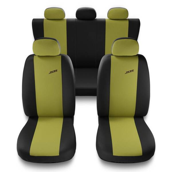 Universal fit car seat covers for Suzuki Alto III IV V VI 1994 2014 Auto Dekor XR yellow yellow Carmager online shop