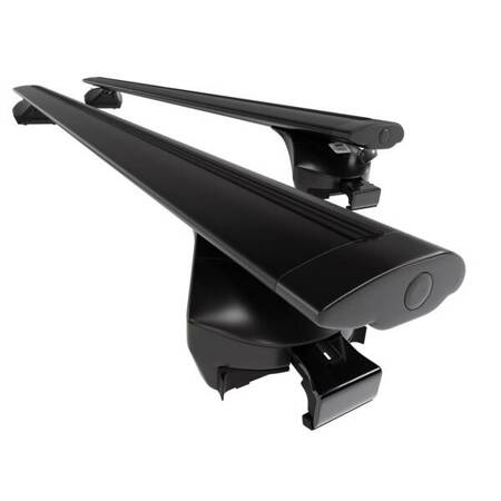 Aluminium roof rack for Audi A6 C7 Allroad (2011-2018) - black - Amos - Boss - Dynamic - flush rail roofs