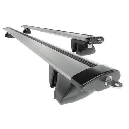 Aluminium roof rack for Citroen Berlingo mk III Van (2019-....) - silver - Amos - Alfa - Dynamic - rail roofs