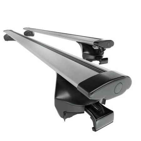 Aluminium roof rack for Fiat Panda III 4x4 Hatchback (2012-....) - silver - Amos - Boss - Dynamic - flush rail roofs