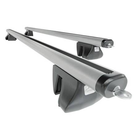 Aluminium roof rack for Fiat Stilo Uproad MultiWagon (2005-2007) - silver - Amos - Alfa - Aero - rail roofs