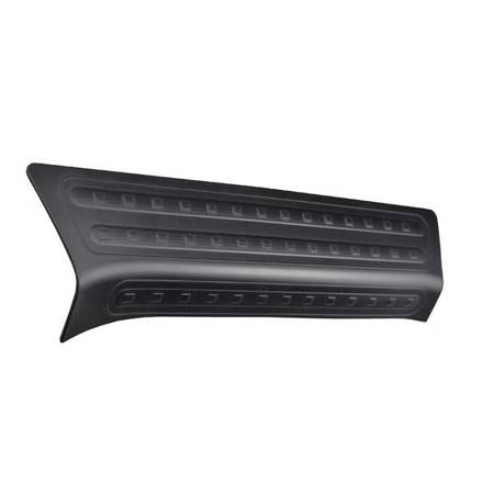 Black door sill trim for Volkswagen Multivan T5 Van (2004-2015) - (short and long wheelbase) - Rider