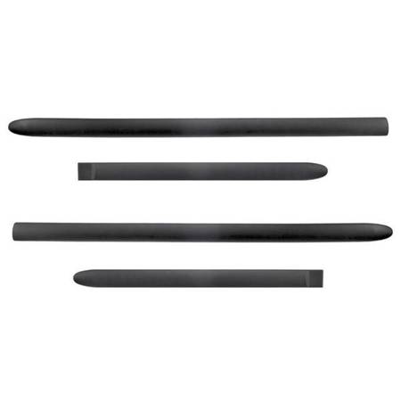 Black side door protector strips for Chevrolet Cruze Hatchback, Estate (2012-2016) - Rider