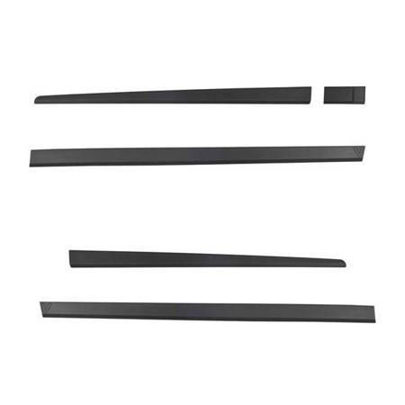 Black side door protector strips for Mercedes-Benz V Class W447 Van (2014-....) - Rider