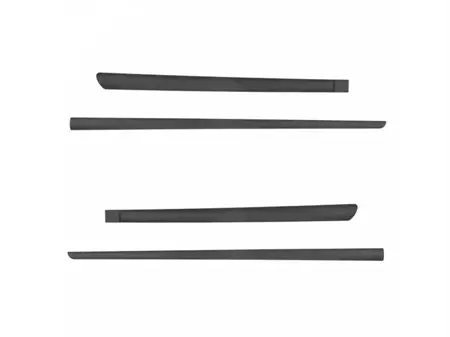 Black side door protector strips for Toyota Camry Saloon (2006-2011) - Rider