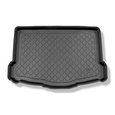 Boot mat for Nissan Qashqai II J11 Crossover (02.2014-05.2021) - Aristar - Guardliner - lower boot with a spare space saver wheel (double floor removed from the boot)