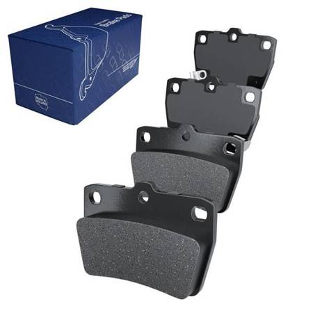 Brake pads for Toyota RAV4 II SUV (2000-2005) - Tomex - TX 13-86 (rear axle)