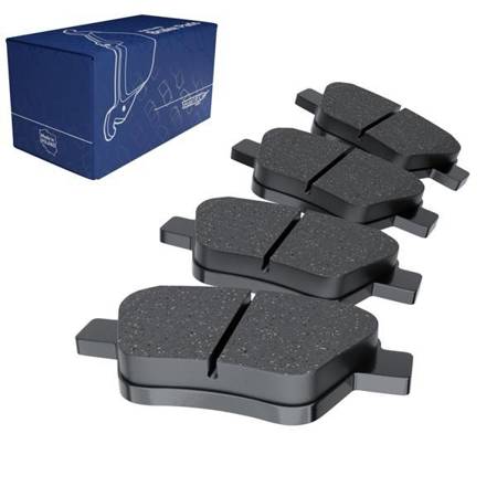 Brake pads for Volkswagen Touran I MPV (2003-2010) - Tomex - TX 16-59 (rear axle)