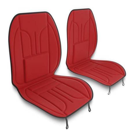 Contour car seat protector - Auto-Dekor - Akcent 1+1 (red)