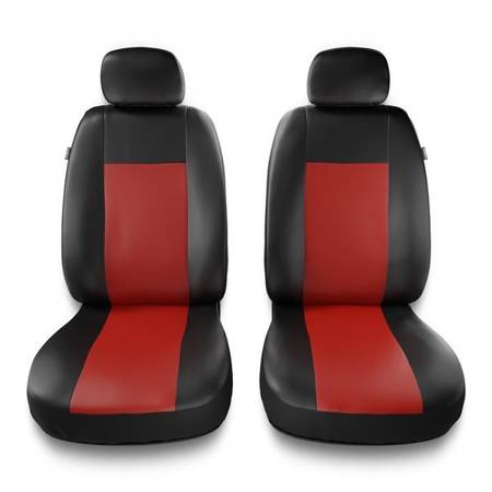 Universal fit car front seat covers for Rover 75 (1999-2005) - Auto-Dekor - Comfort 1+1 - red