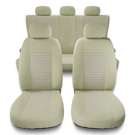 Universal fit car seat covers for BMW 2 Series F22, F45 (2013-2019) - Auto-Dekor - Modern - MC-3 (beige)