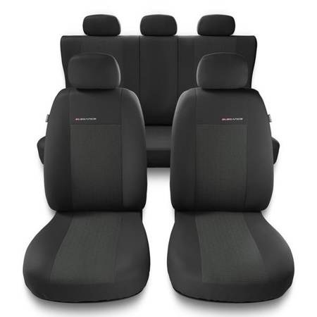 Universal fit car seat covers for BMW 3 Series E30, E36, E46, E90, F30, G20, G21 (1982-2019) - Auto-Dekor - Elegance - P-1