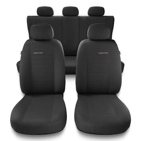 Universal fit car seat covers for BMW 3 Series E30, E36, E46, E90, F30, G20, G21 (1982-2019) - Auto-Dekor - Elegance - P-4