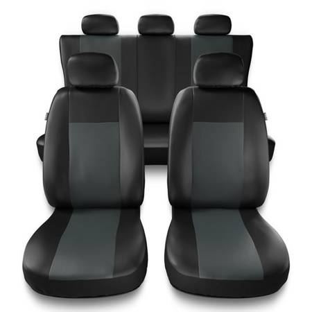 Universal fit car seat covers for Hyundai i40 (2011-2019) - Auto-Dekor - Comfort - grey