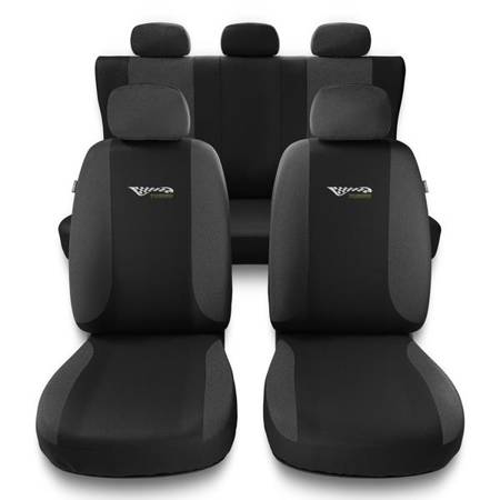 Universal fit car seat covers for Hyundai i40 (2011-2019) - Auto-Dekor - Tuning - dark grey