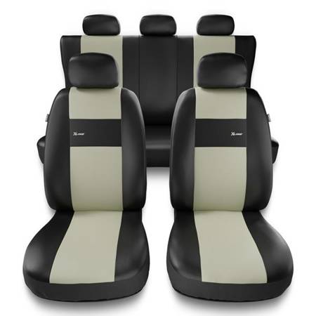 Universal fit car seat covers for Suzuki Ignis I, II, III (2000-2019) - Auto-Dekor - X-Line - beige