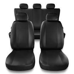 Universal fit car seat covers for Volkswagen Polo II, III, IV, V, VI (1981-2019) - Auto-Dekor - Comfort - black
