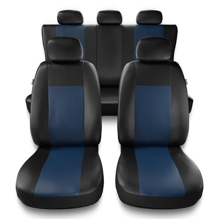 Universal fit car seat covers for Renault Captur (2013-2019) - Auto-Dekor - Comfort - blue